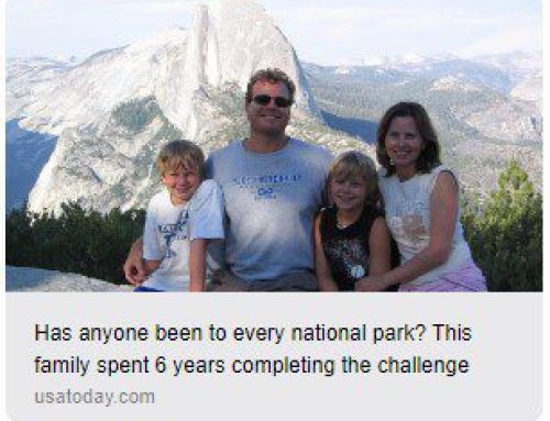 Has anyone been to every national park? This family spent 6 years completing the challenge – USA Today Article 2/2/23